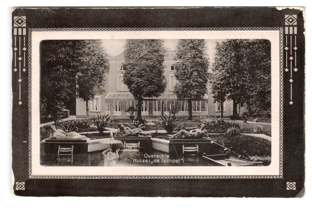Rotterdam, Overschie - Huize "de Tempel"  Lees beschrijving