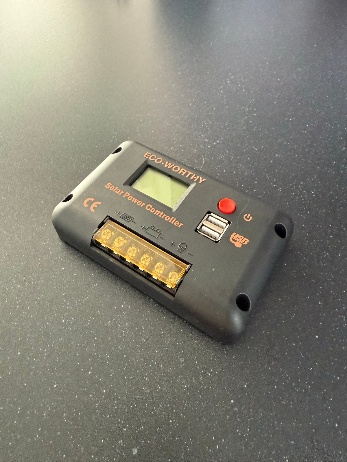 Eco-worthy DZ30A Solar Laadregelaar 12V/24V Auto, Ophalen of Verzenden, Gebruikt