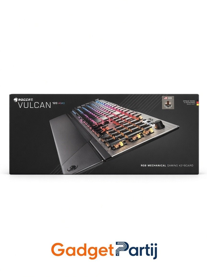 Roccat Vulcan 120 AIMO RGB Mechanisch Gaming Toetsenbord, Computers en Software, Gaming toetsenbord, Nieuw, Ophalen of Verzenden