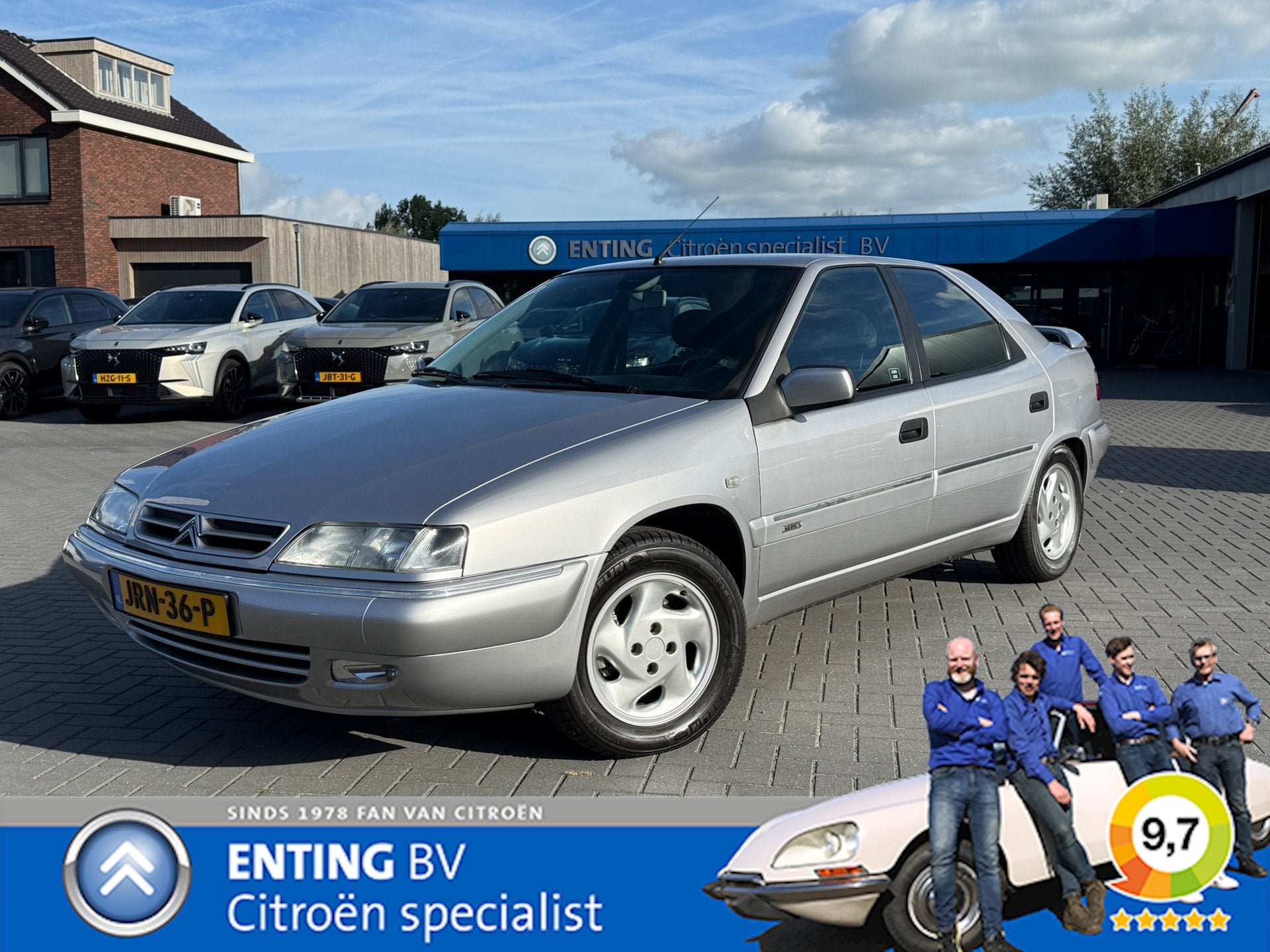 Citroen Xantia 2.1 TD ACTIVA UNIEK IN NIEUWSTAAT 1 VAN DE 14, Auto's, Voorwielaandrijving, Gebruikt, 4 cilinders, Bedrijf