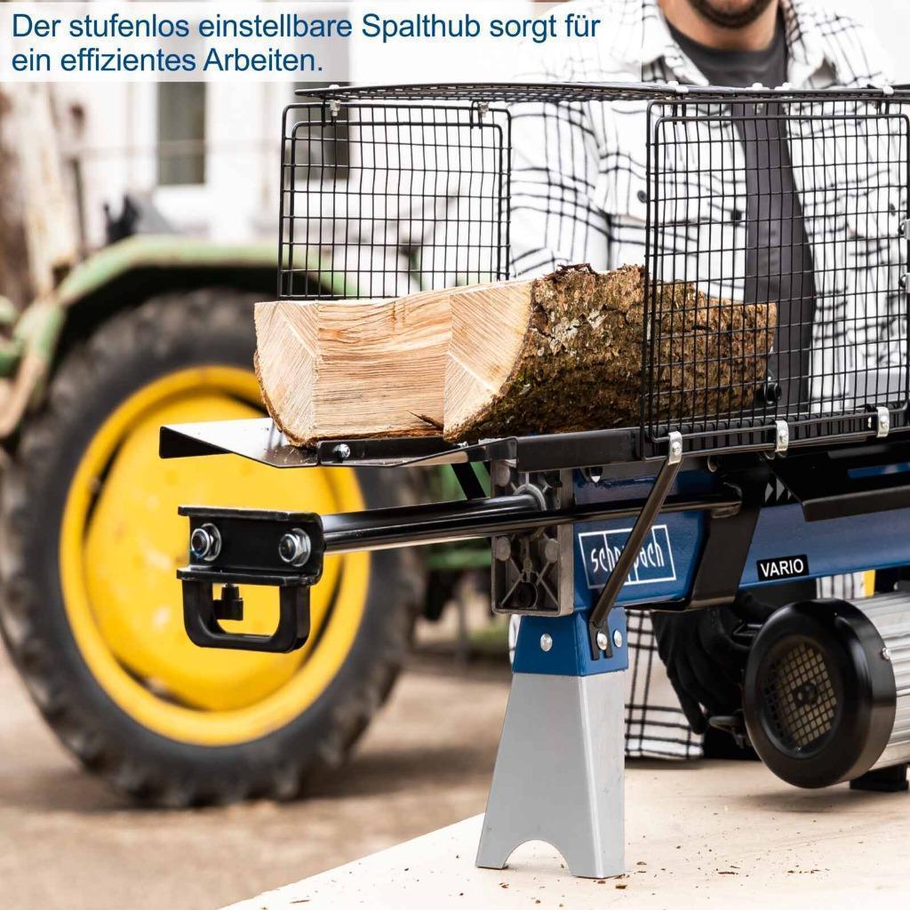 Houtkloofmachine Scheppach 7 ton horisontaal, Tuin en Terras, Scheppach, Liggend, Nieuw, Ophalen of Verzenden
