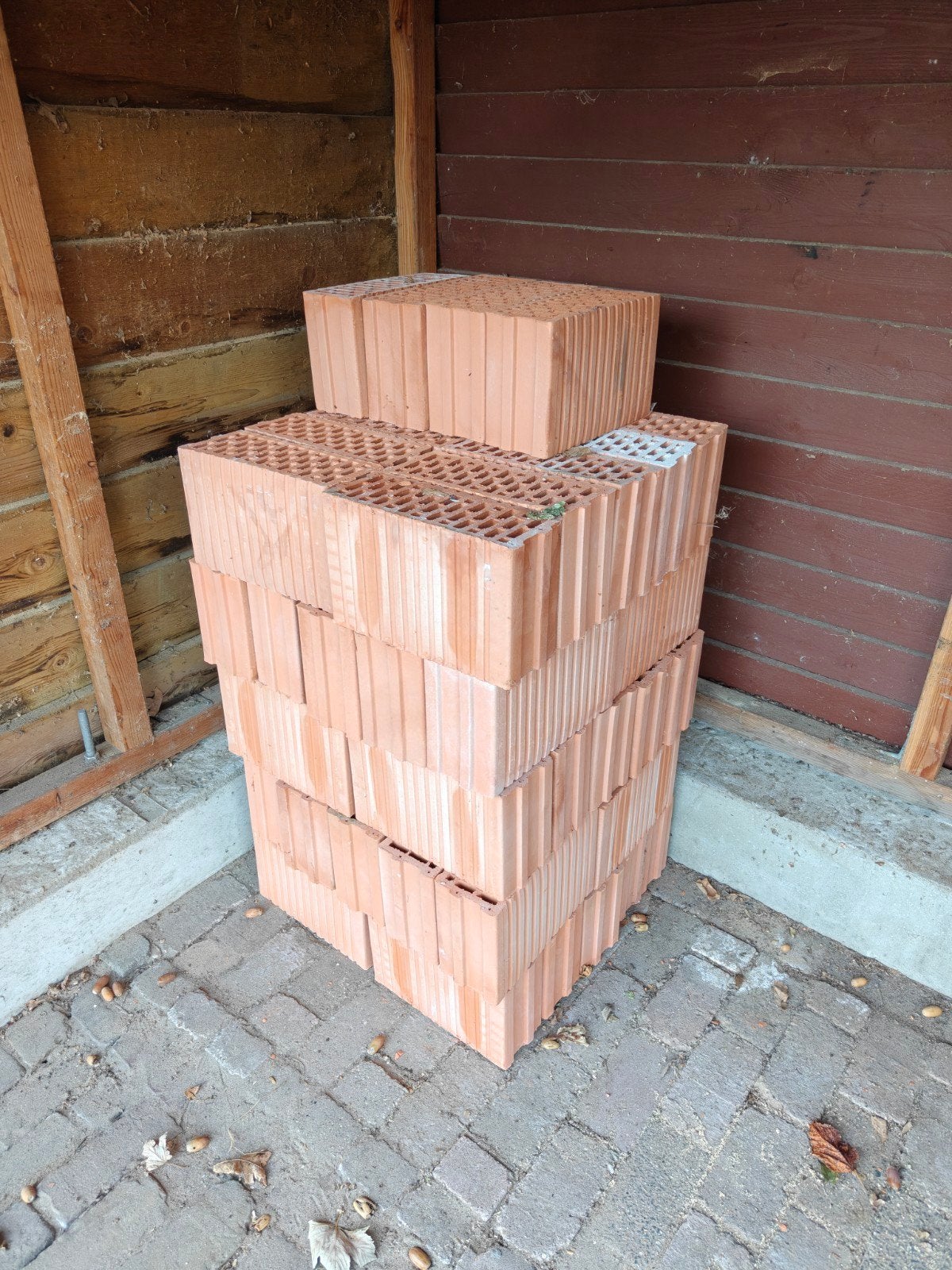 Snelbouwblokken 54 stuks - 30x19x11,5 cm, Ophalen, Gebruikt, Bakstenen
