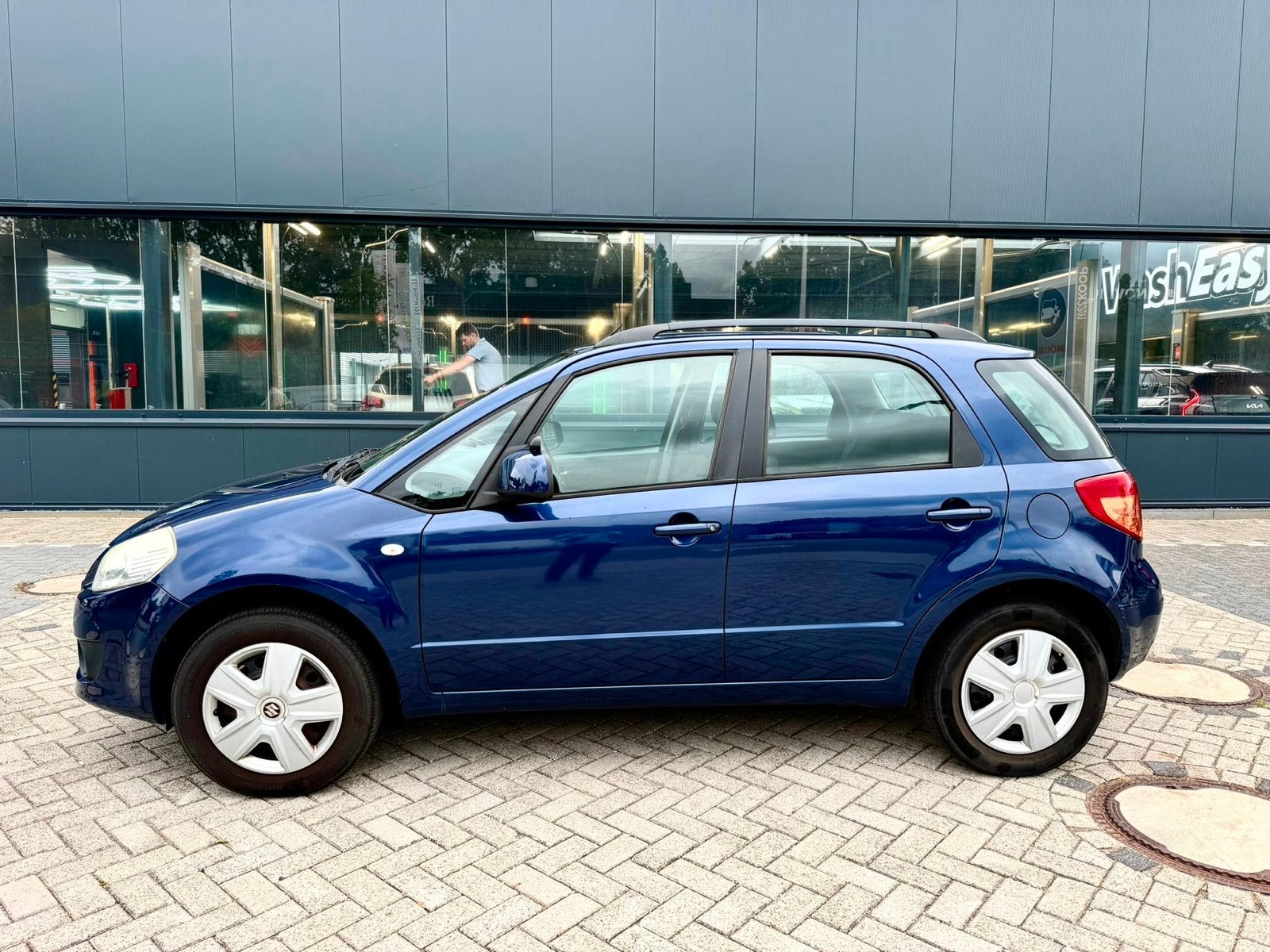 Suzuki SX4 1.5 2006 Blauw 232k, Auto's, Voorwielaandrijving, 15 km/l, 4 cilinders, 49 €/maand