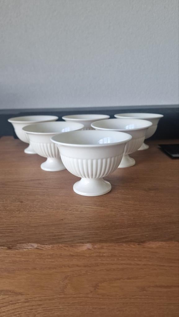 Wedgwood Edme Sherbetcups ijscoups schaaltjes, Overige typen, Ophalen of Verzenden, Zo goed als nieuw, Wedgwood