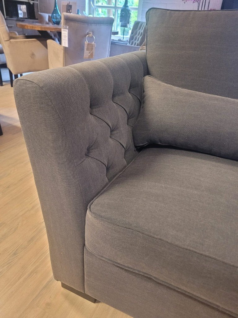 *OPRUIMING* Bank Claudia 3 Zits €909,- NU VOOR €695,- (3), 75 tot 100 cm, Ophalen of Verzenden, Rechte bank, Stof