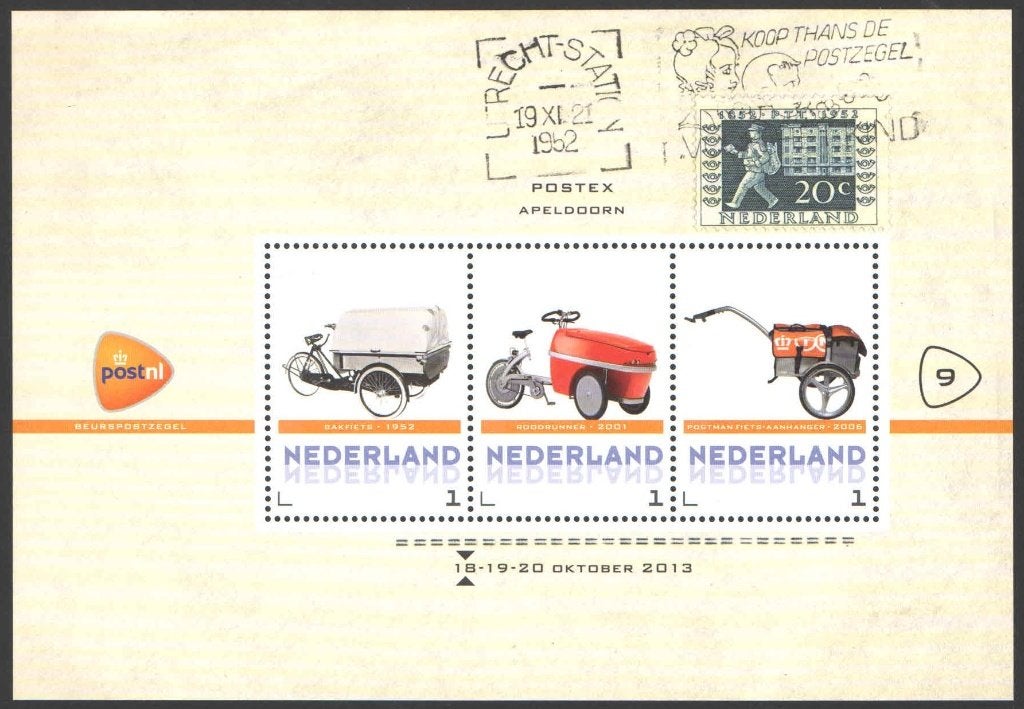 Postzegels Postex Apeldoorn 2013 (9), Postzegels en Munten, Postzegels | Nederland, Ophalen of Verzenden, Na 1940, Postfris