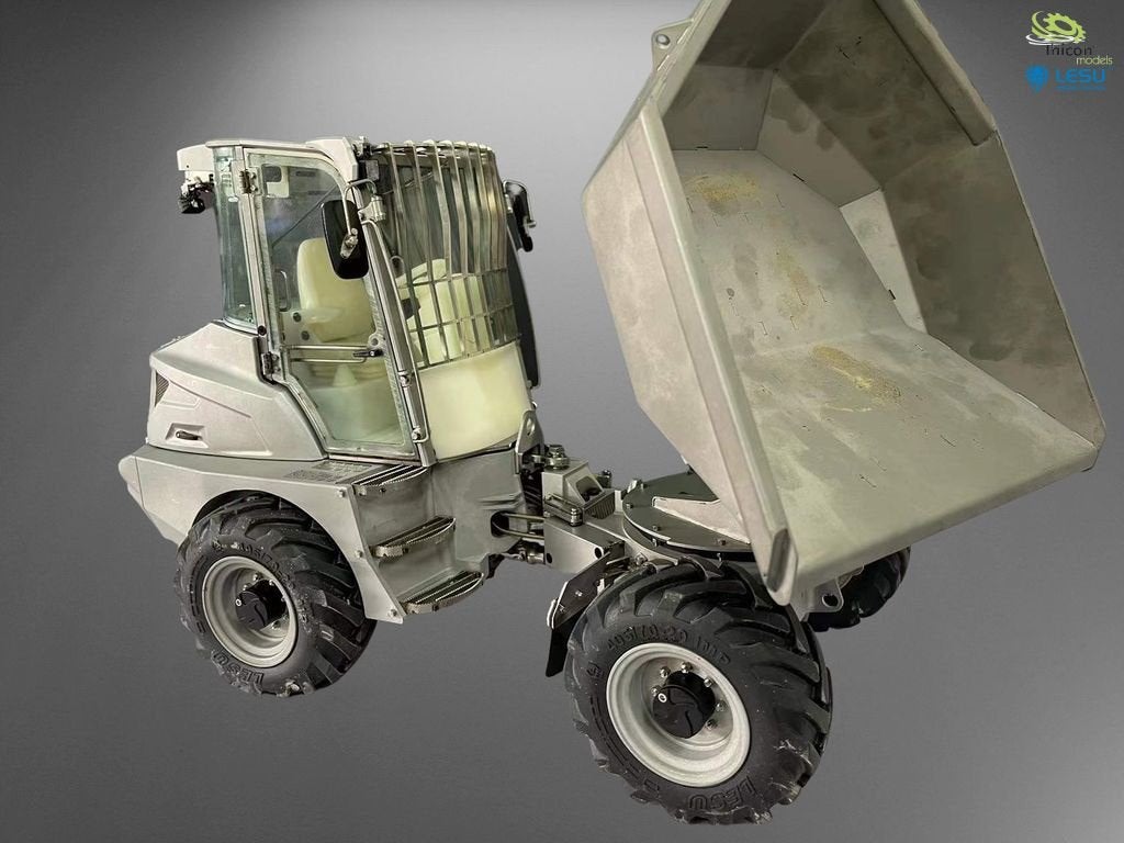 Lesu RC Mecalac dumper 6MDX 1/14, Ophalen of Verzenden, Nieuw, Schaal 1:14, Auto offroad