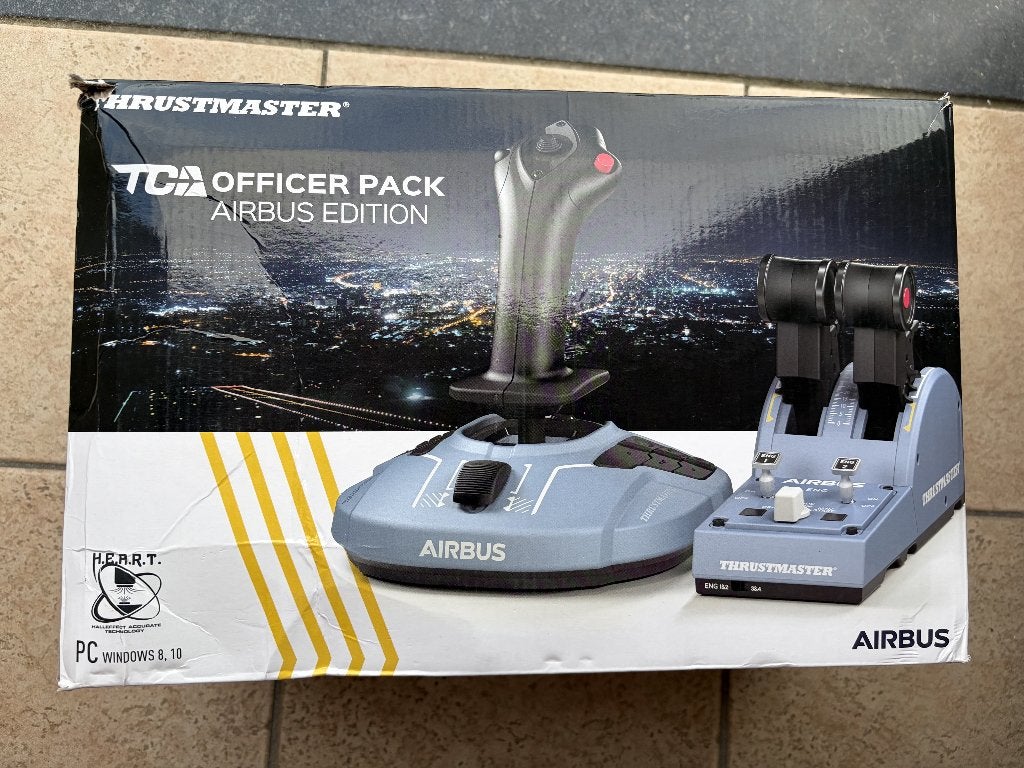 Thrustmaster Officer Pack Airbus Edition - Nieuw in doos, Computers en Software, Joysticks, Ophalen of Verzenden, Nieuw, Thustmaster