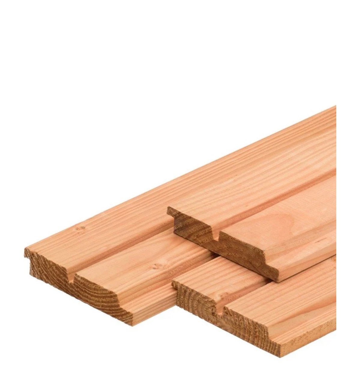 Douglas dubbel rhombus | 27x140 mm, Ophalen of Verzenden, Nieuw, 250 cm of meer, Planken