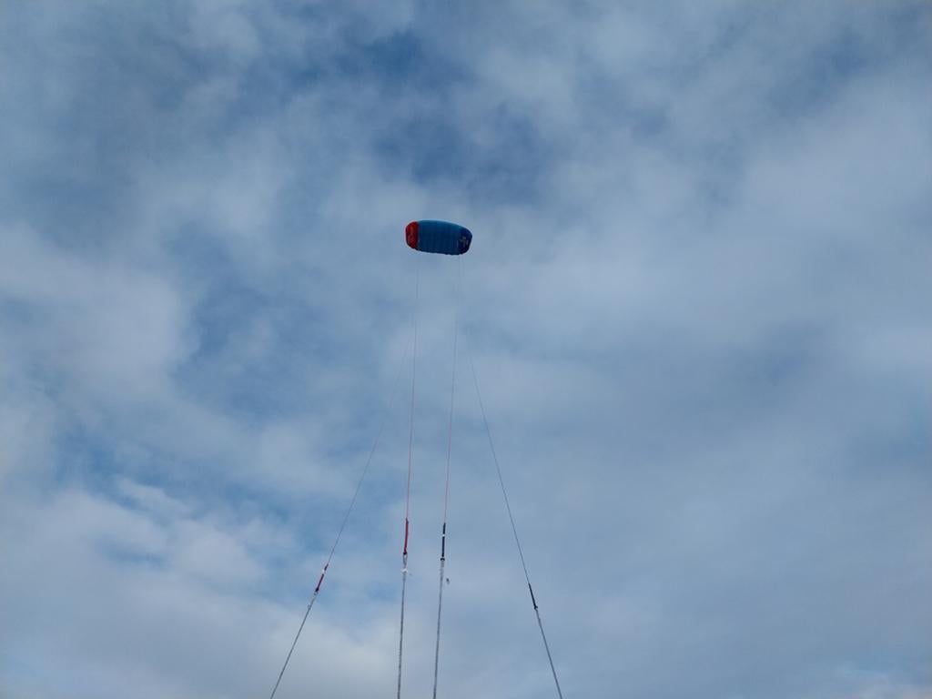 Hq rush pro 300 depower trainerkite, Geen board, Ophalen of Verzenden