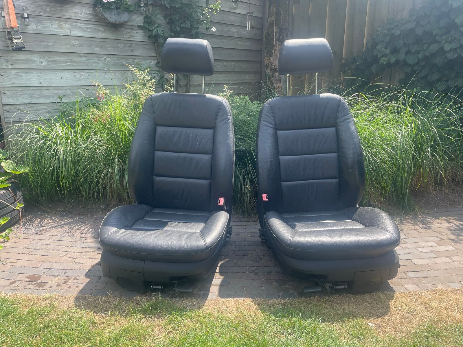 Lederen interieur Audi A6 C5 (voor- en achterstoelen), Ophalen, Gebruikt, Audi