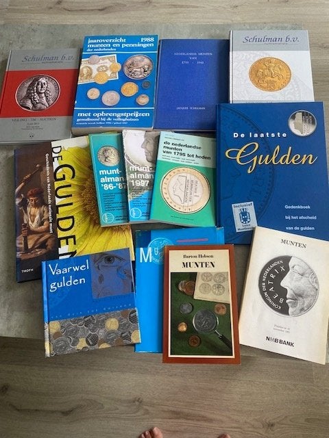 Muntenboeken verzameling., Ophalen of Verzenden