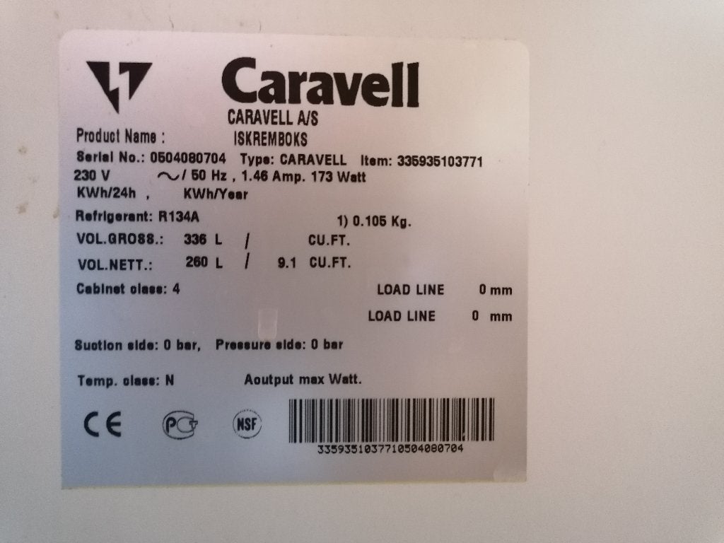 vrieskist voor ijsjes, Vrieskist, Gebruikt, 90 cm of meer, Ophalen