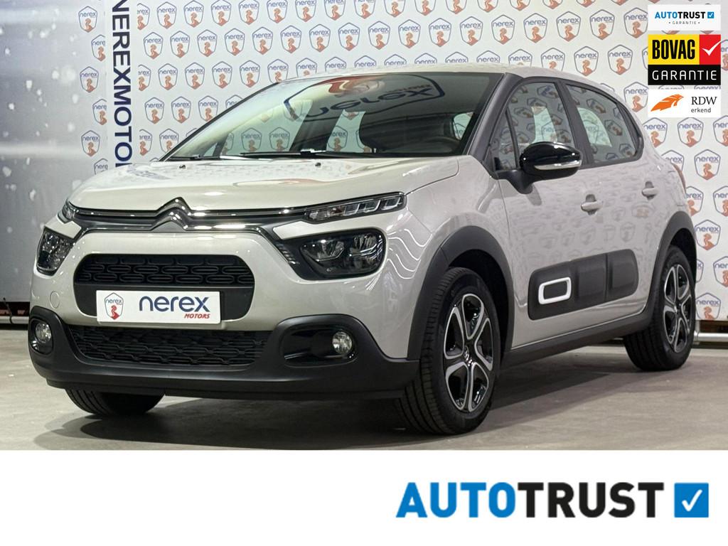Citroen C3 1.2 PureTech Plus UITVERKOOP| Carplay | Cruise co, Stof, Gebruikt, Zwart, Bedrijf
