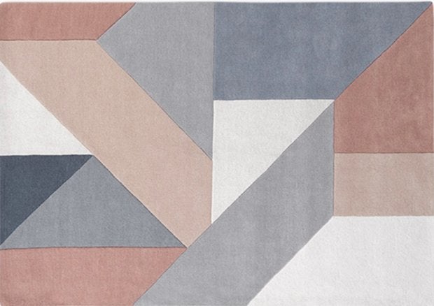 MADE Holden handgetuft wollen vloerkleed 160x230cm, Ophalen, 150 tot 200 cm, 200 cm of meer, Zo goed als nieuw
