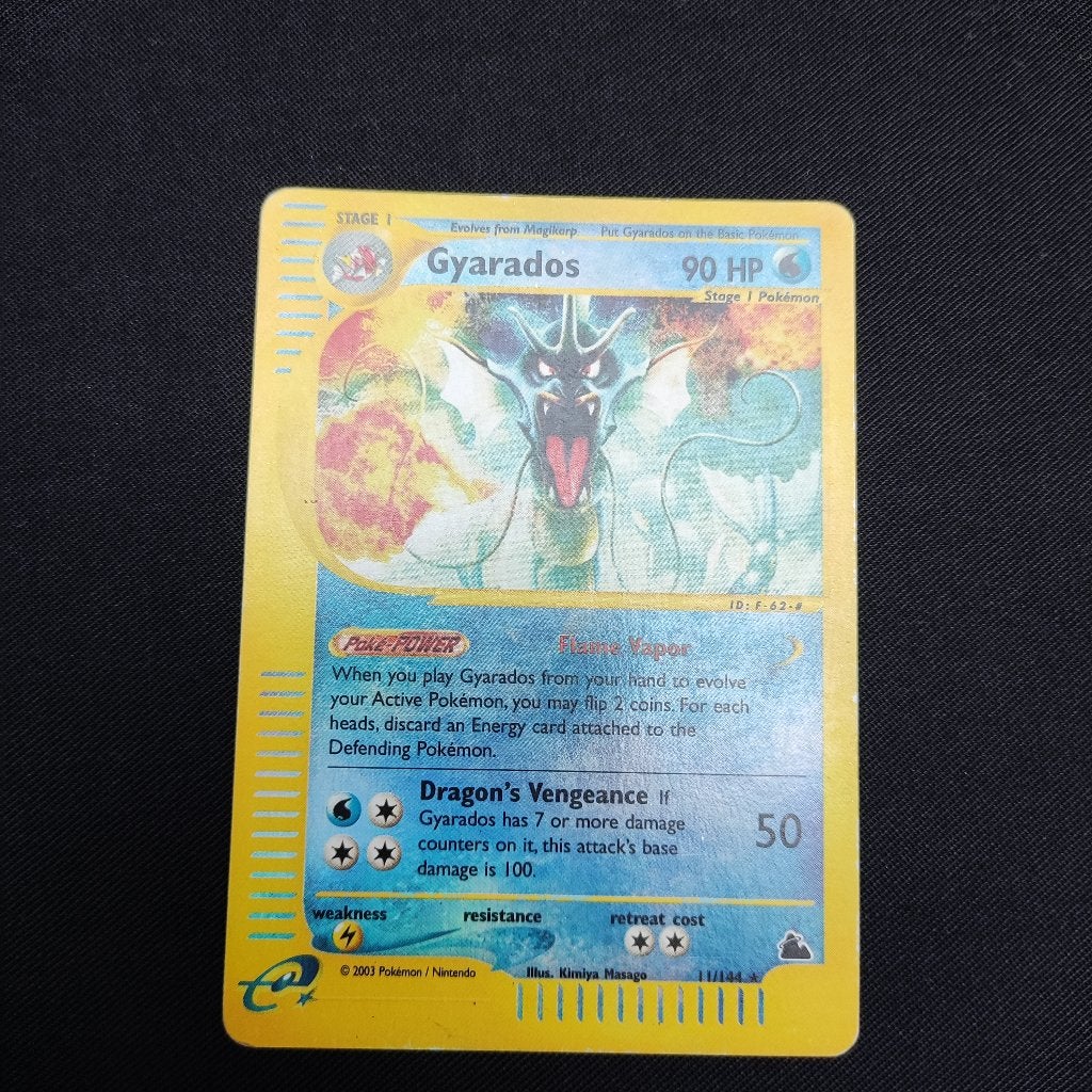 gyarados 11/144 reverse holo, Ophalen of Verzenden, Zo goed als nieuw