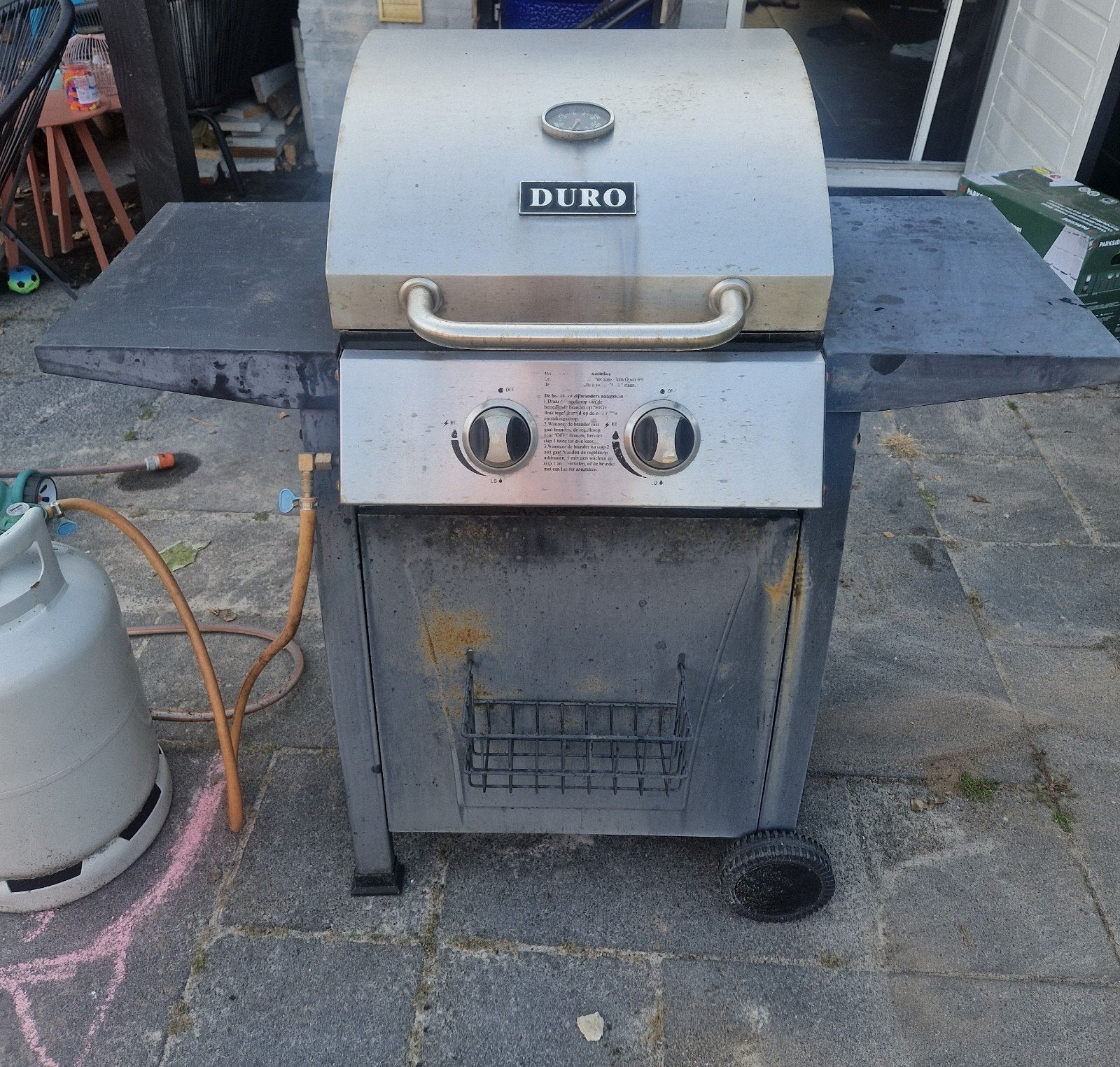 Barbecue, Ophalen