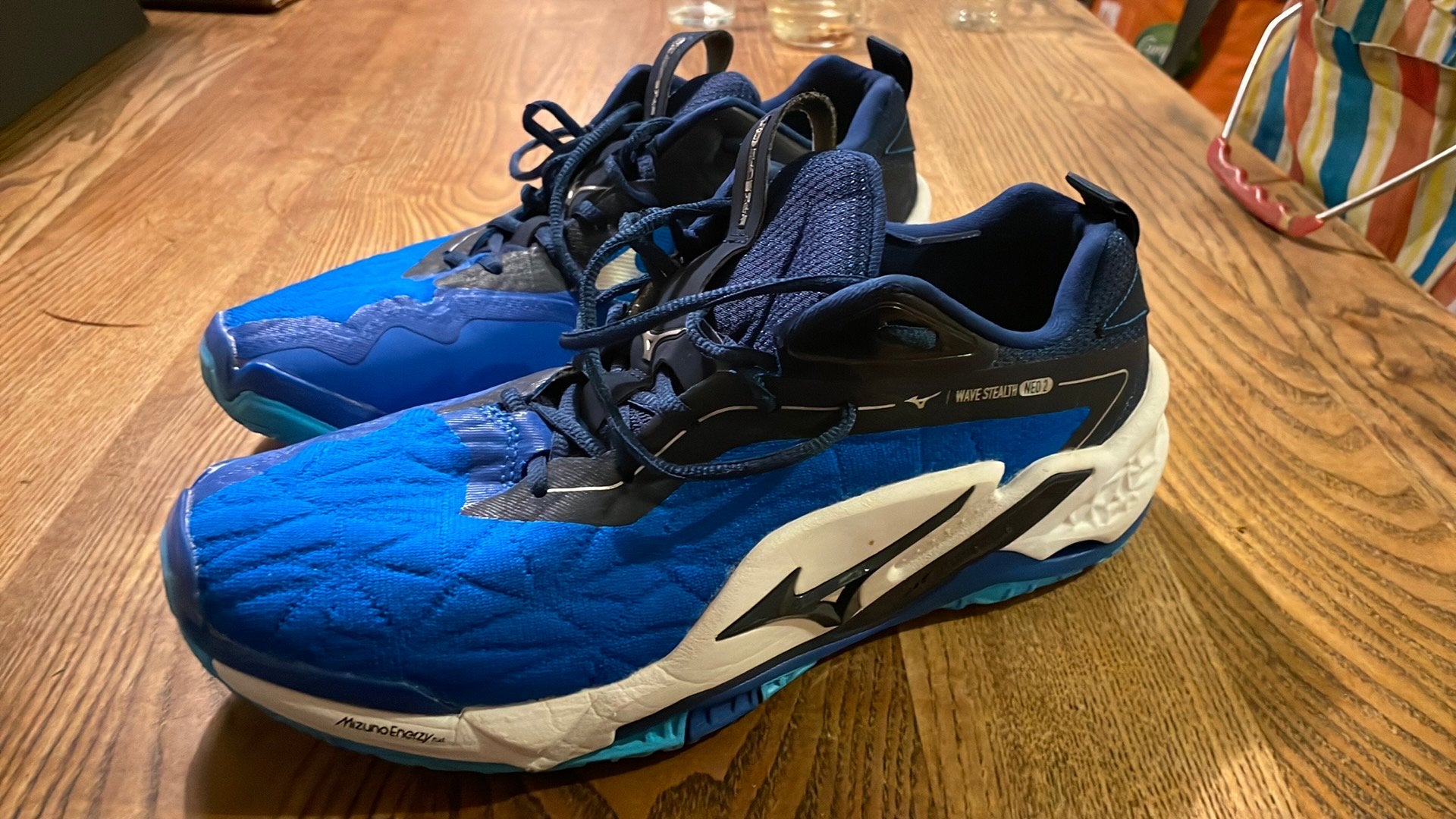 Mizuno wave, Mizuno Enerzy nxt, maat 44. Koningsblauw, Ophalen of Verzenden, Zo goed als nieuw