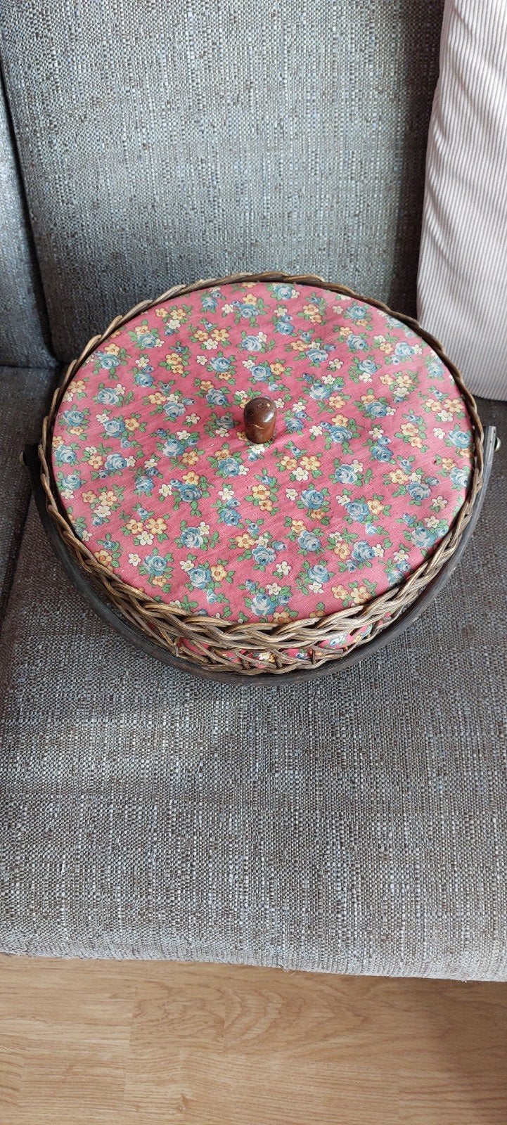 Handwerk/naai mandje, vintage, Ophalen of Verzenden