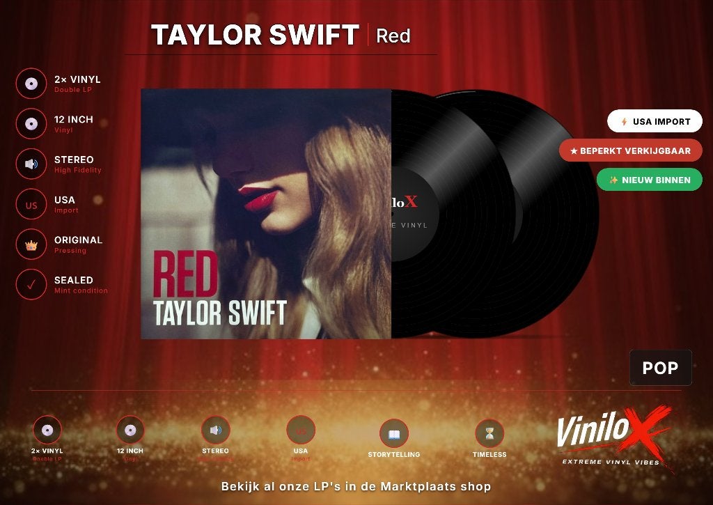 Taylor Swift – Red | 2LP, LP, Pop, Ophalen of Verzenden, Nieuw in verpakking