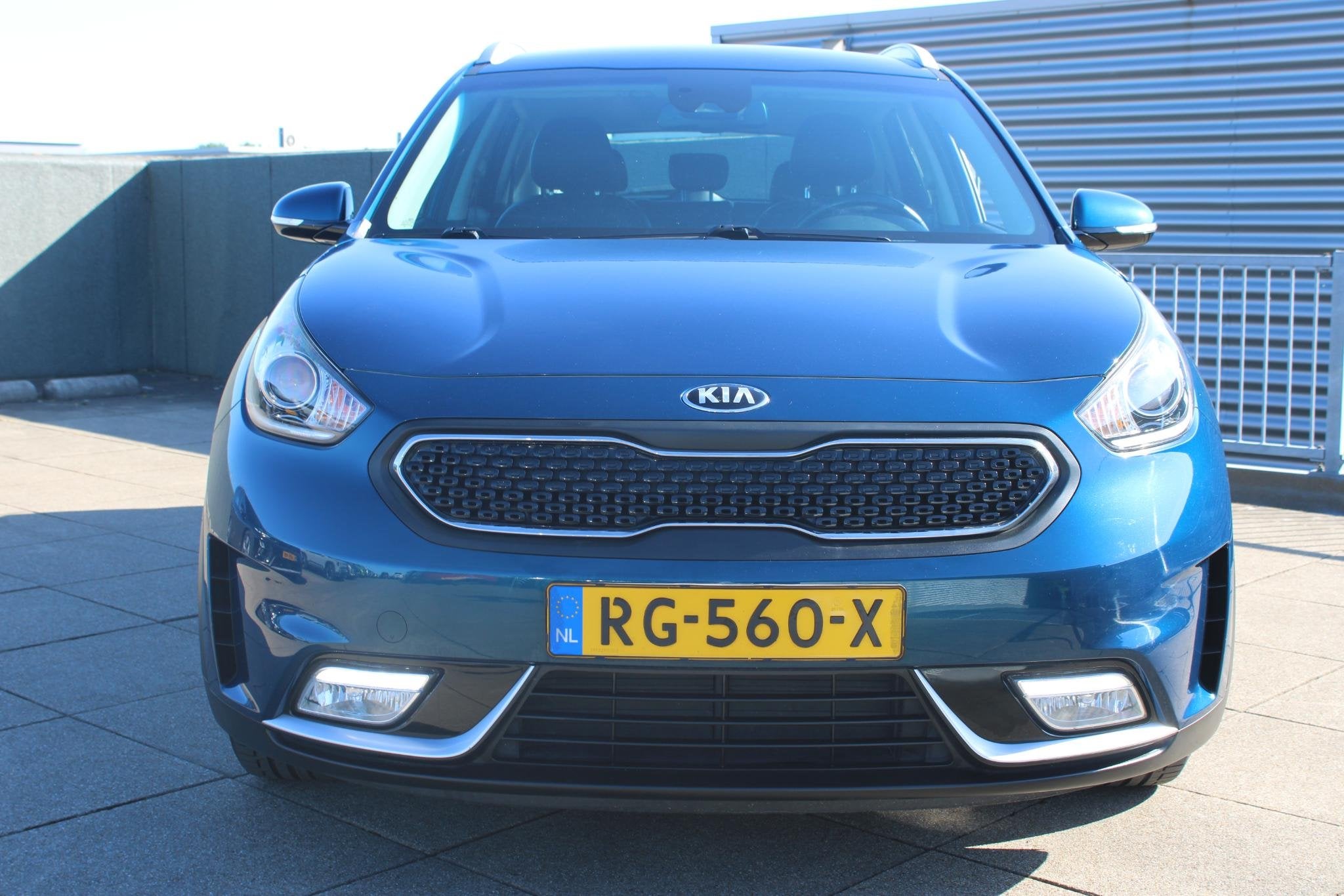 Kia Niro 1.6 GDi Hybrid ExecutiveLine, Auto's, Gebruikt, Euro 6, 2 kWh, Blauw