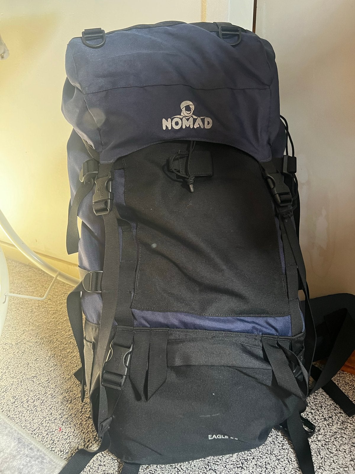 Nomad Eagle 60 Backpack - Ideaal voor Trekking, Nomad, Gebruikt, 25 tot 40 cm, Ophalen of Verzenden