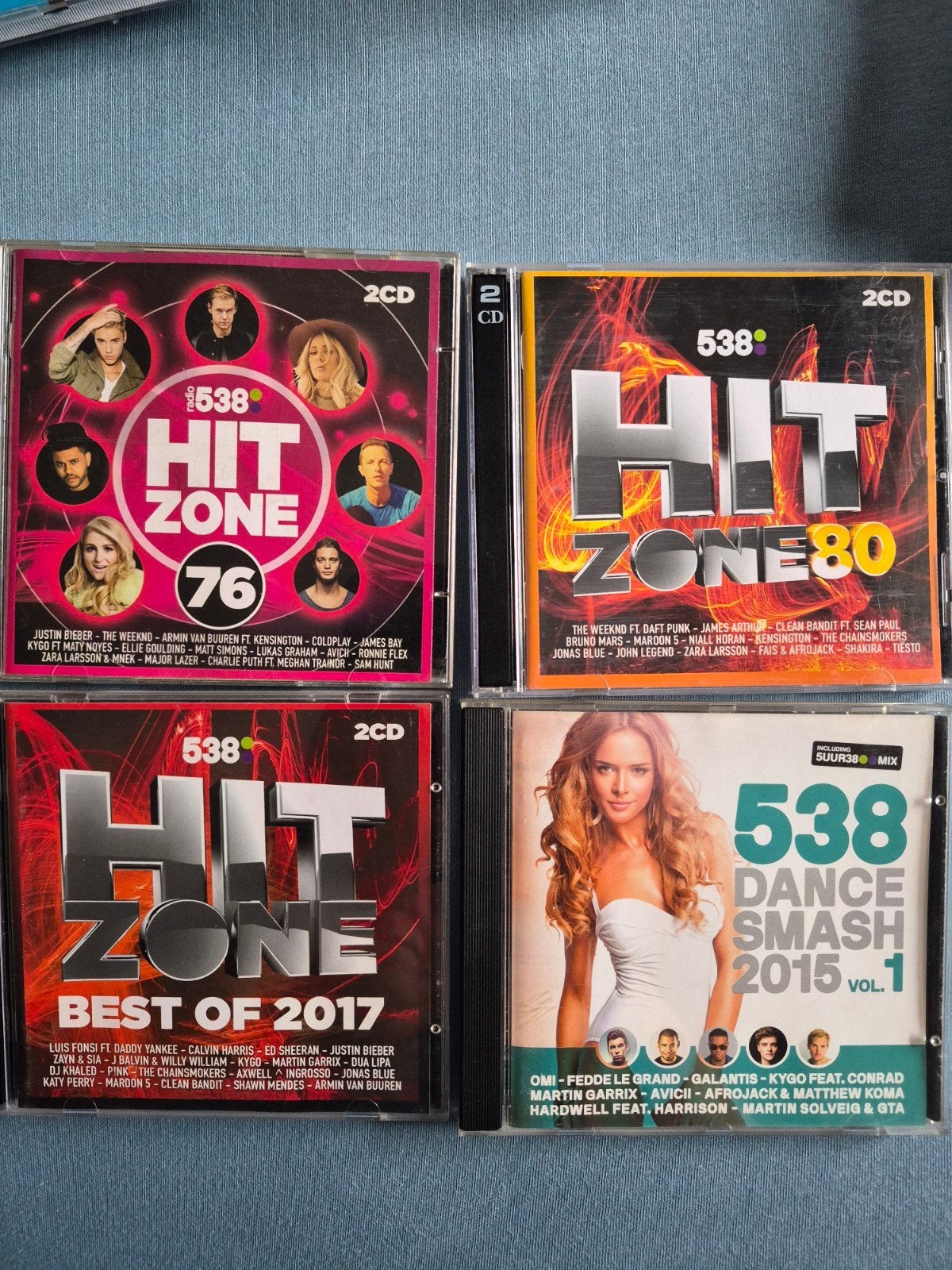 3 dubbel cds hitzone 1 enkel cd 538 dance smash, Ophalen, Zo goed als nieuw