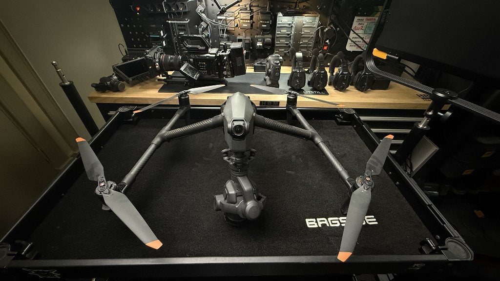 DJI Inspire 3 + complete DL lensset + D-RTK 2, Return to Home, Ophalen of Verzenden, Zo goed als nieuw, DJI