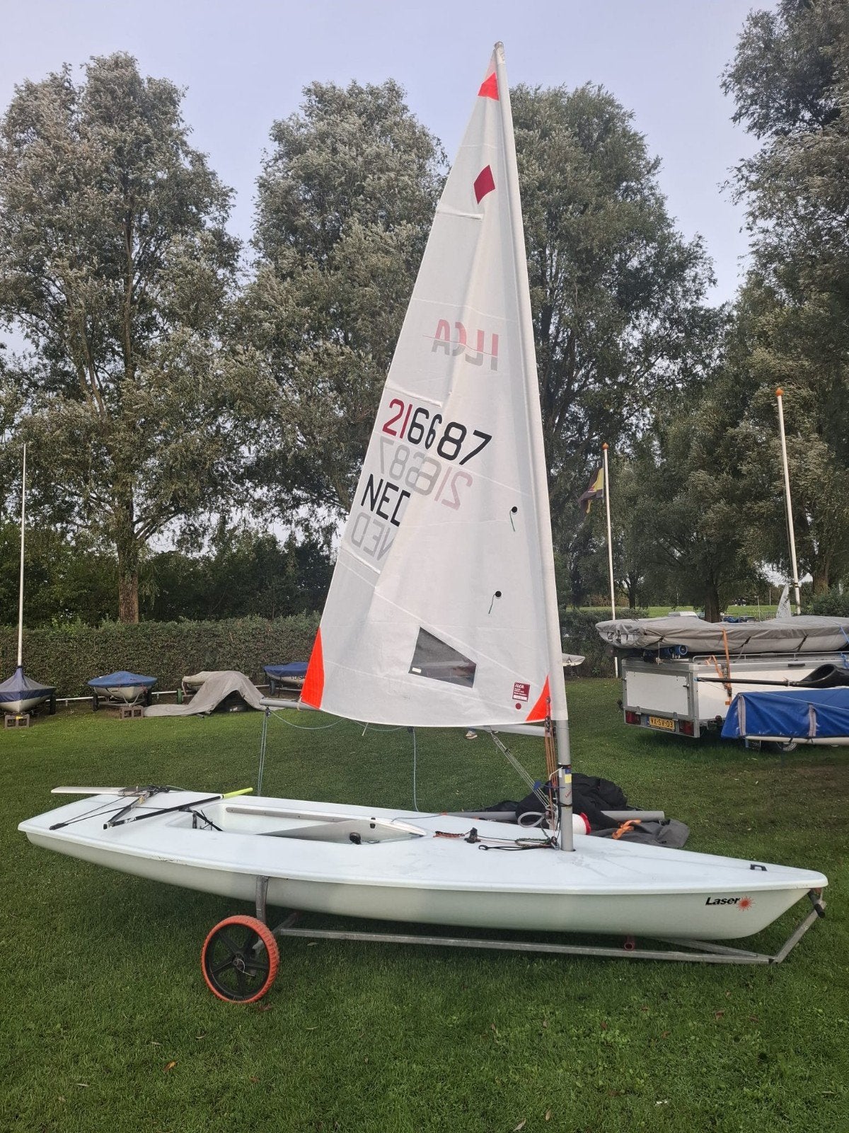 ILCA 4 / Laser (2019) – Compleet met Carbon Bovenmast ++