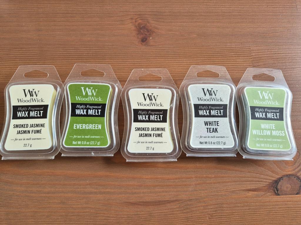WoodWick Wax Melts - Diverse Geuren (5 stuks), Ophalen of Verzenden, Nieuw, Meerkleurig, Overige materialen