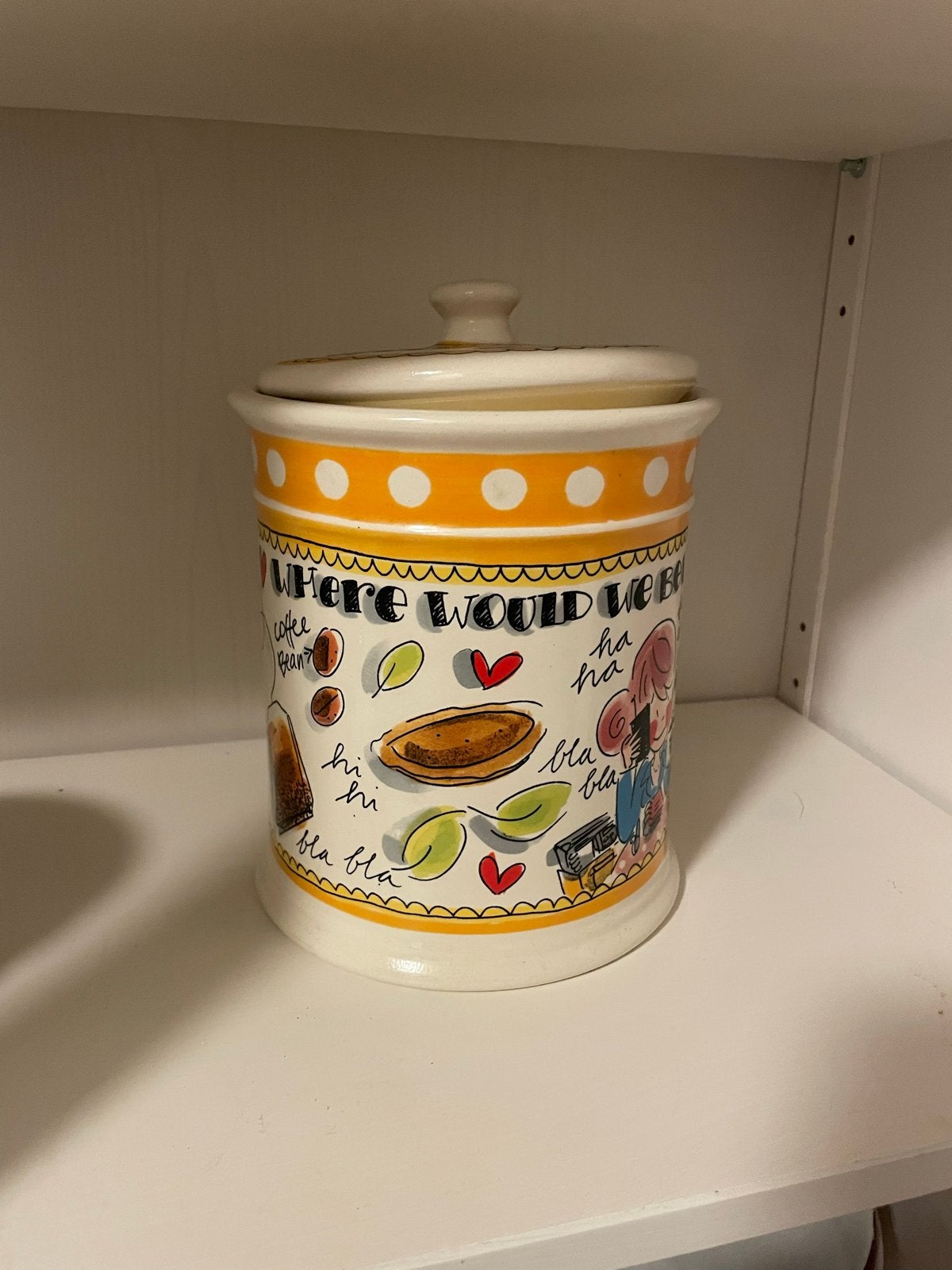 Blond Amsterdam Voorraadpot - Grote Pot, Blond Amsterdam, Gebruikt, Ophalen of Verzenden, Voorraadpot