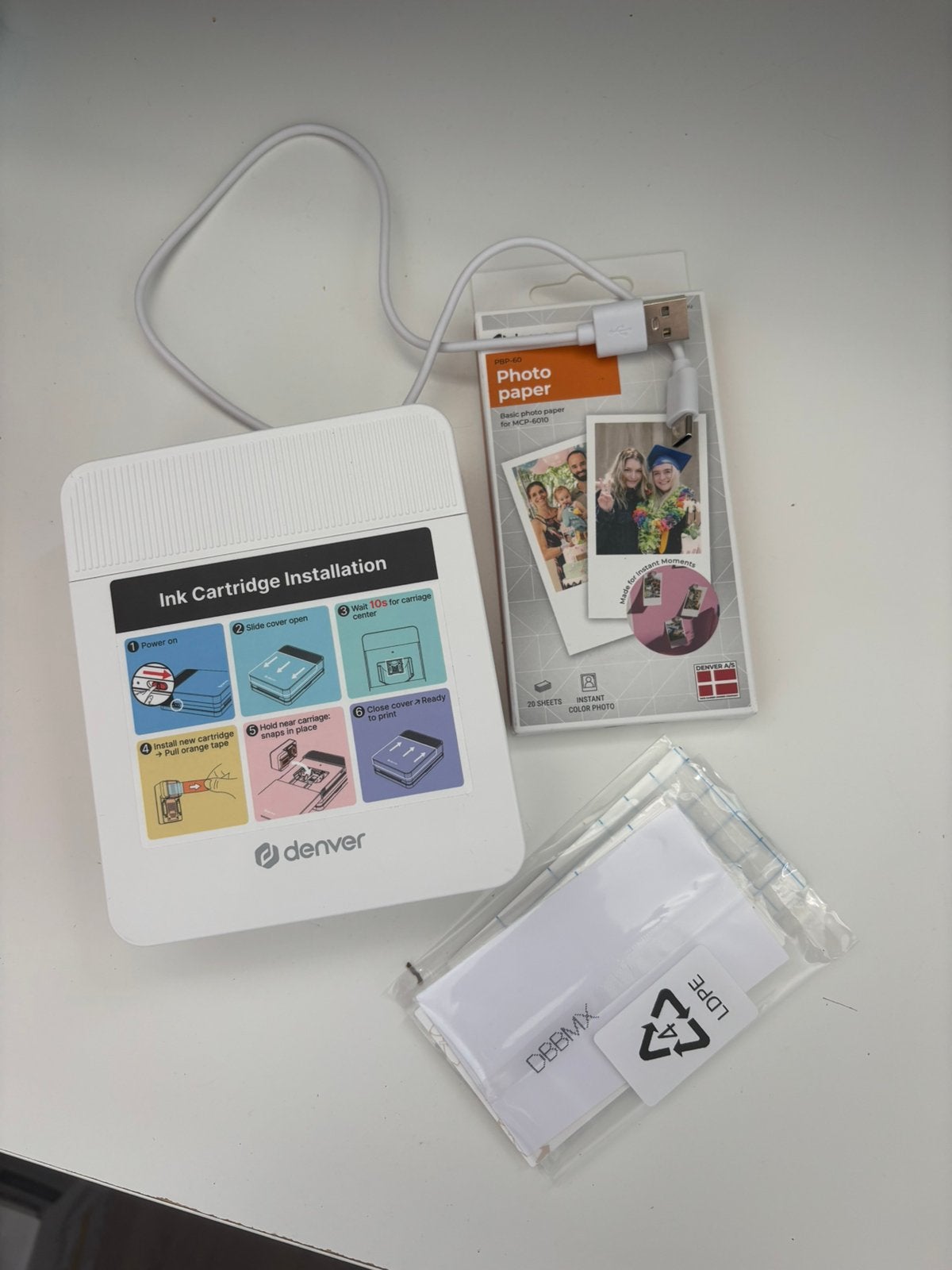 Denver Pocketprinter, Computers en Software, Pocketprinters, Ophalen, Zo goed als nieuw