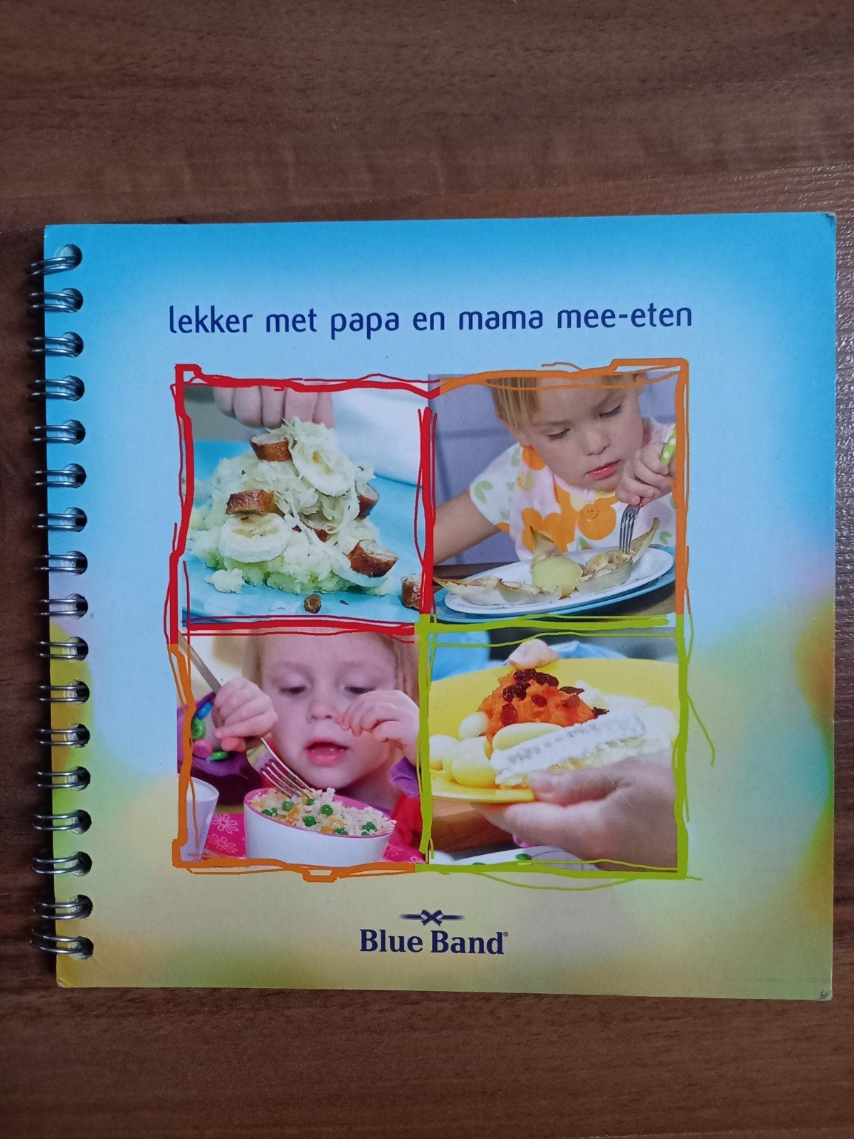 Lekker met papa en mama mee-eten
- Kookboekje Blue Band, Ophalen of Verzenden, Gelezen