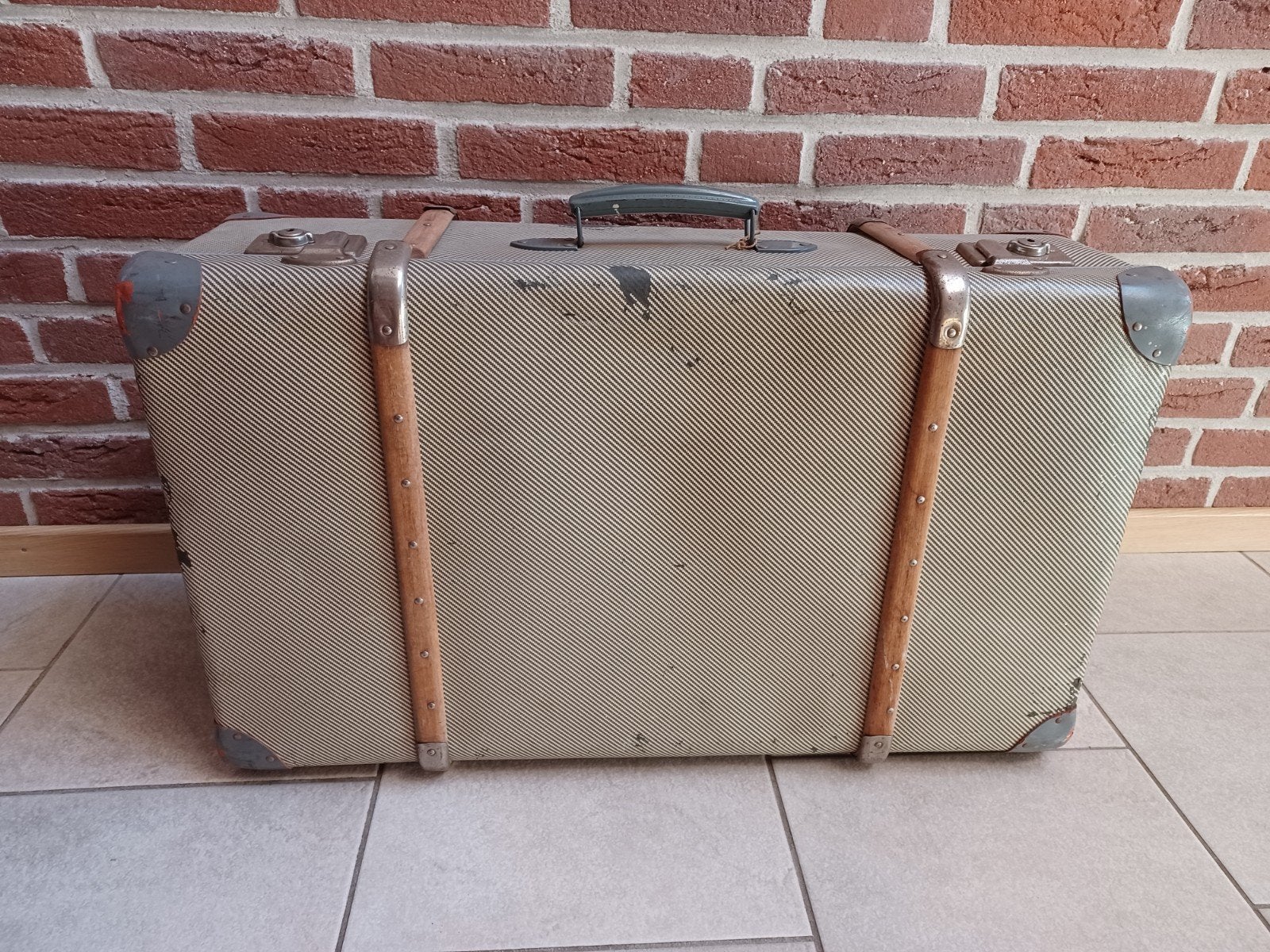 Vintage koffer, Ophalen, Gebruikt, 70 cm of meer