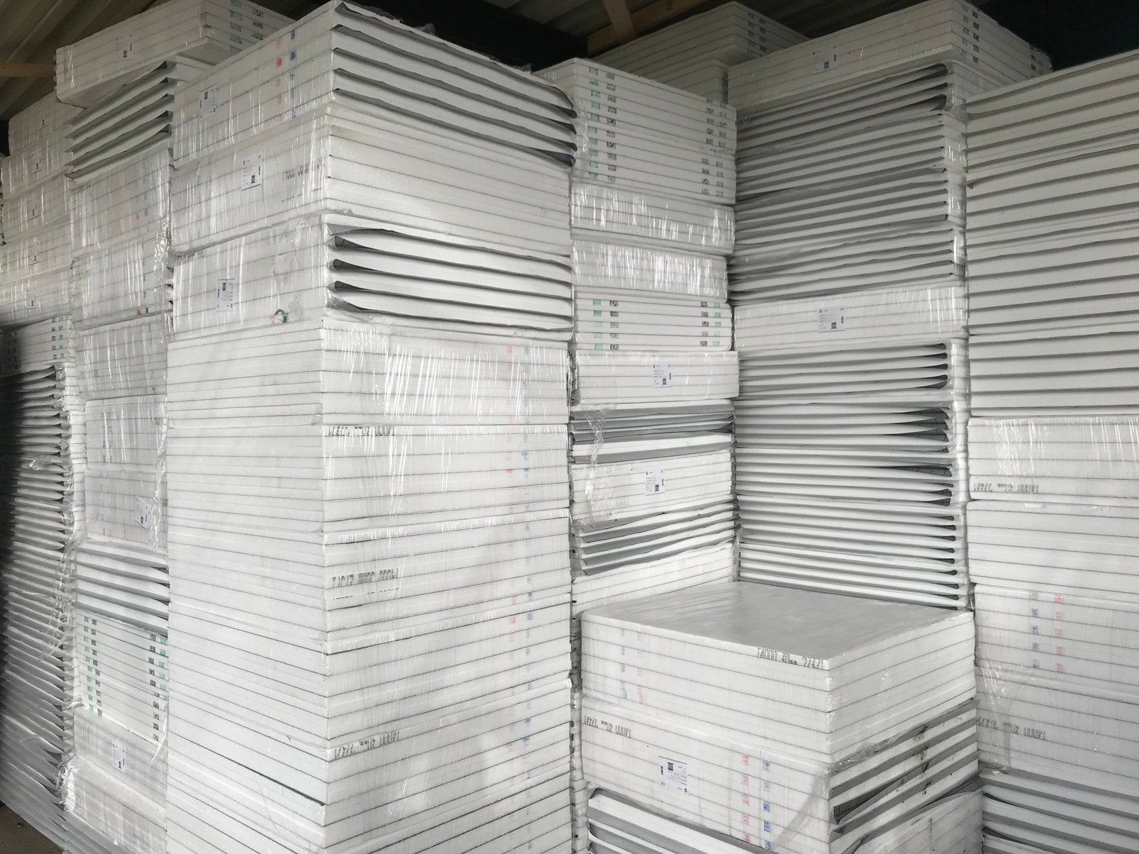 Vloerverwarming tackerplaat 2 cm 100 m2 nu 450,00 euro, Minder dan 4 cm, Ophalen of Verzenden, 15 m² of meer, Vloerisolatie