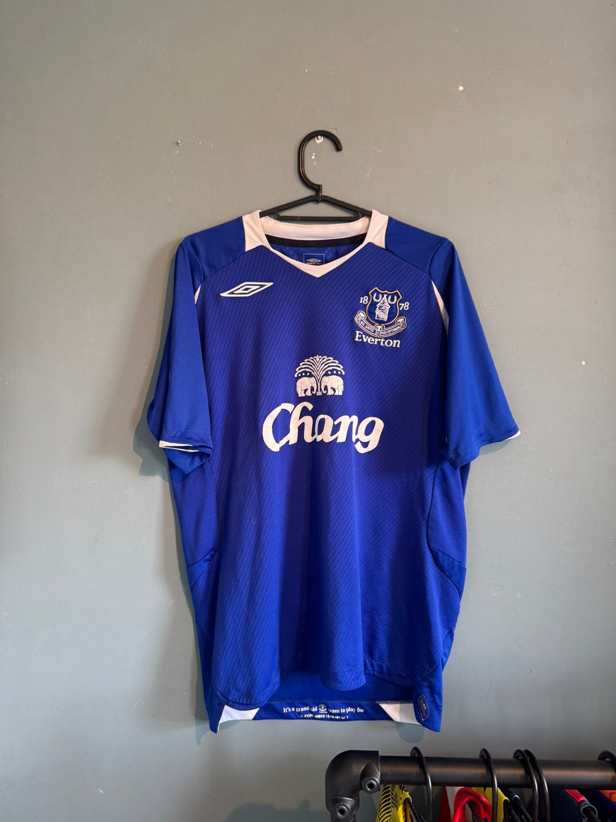 Vintage Everton FC 2008/09 Home Shirt, Maat M, Verzenden, Zo goed als nieuw, Shirt