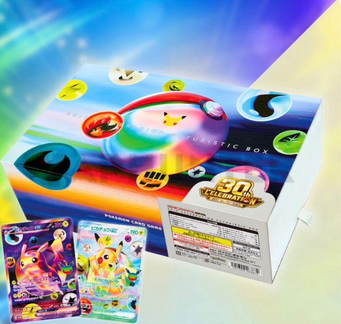 Pokémon – 30th CELEBRATION FUTURISTIC BOX | 1 STUK!!!, Ophalen, Nieuw, Boosterbox, Foil