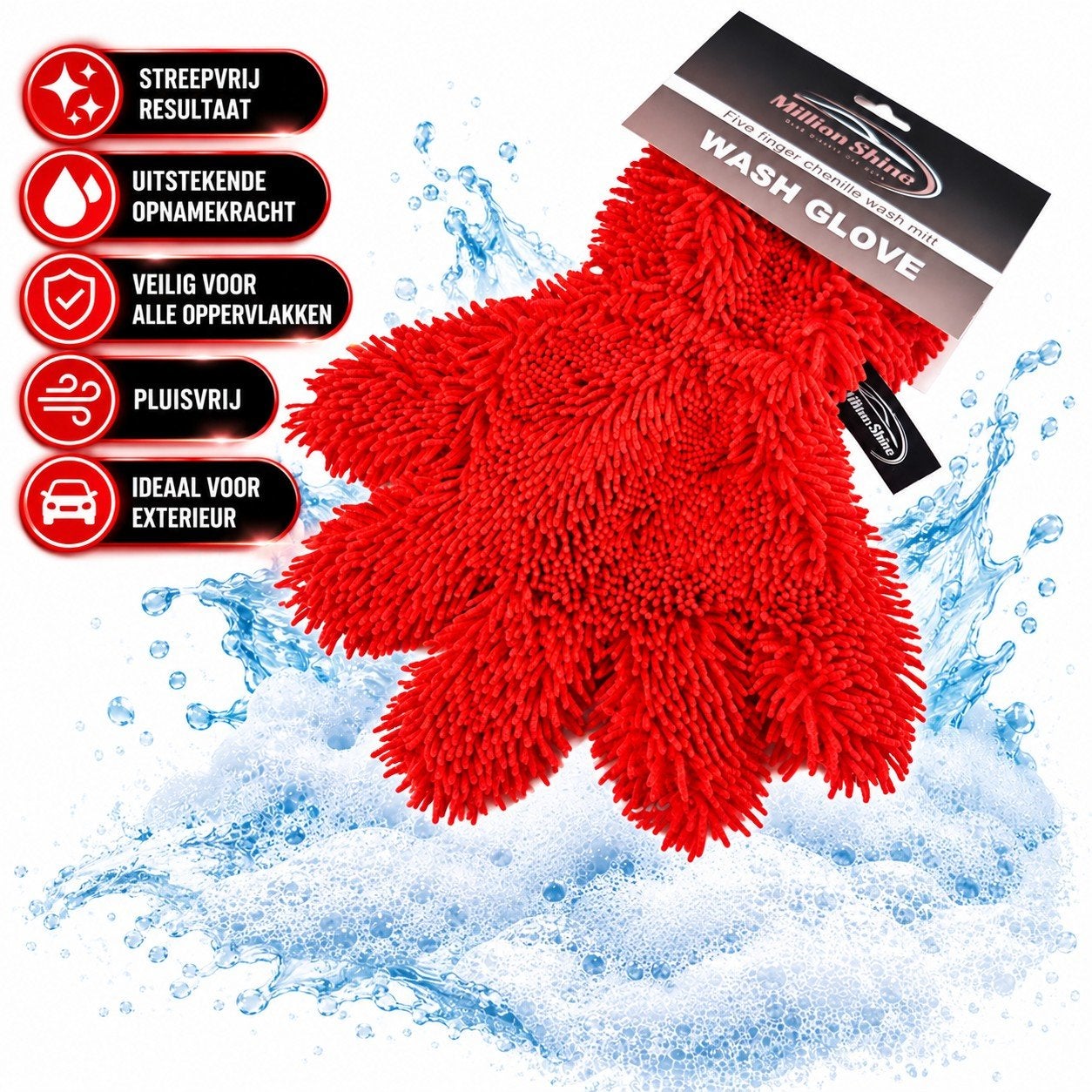 Partijverkoop Million Shine Wash Gloves – Vanaf 20 stuks, Ophalen, Overige typen