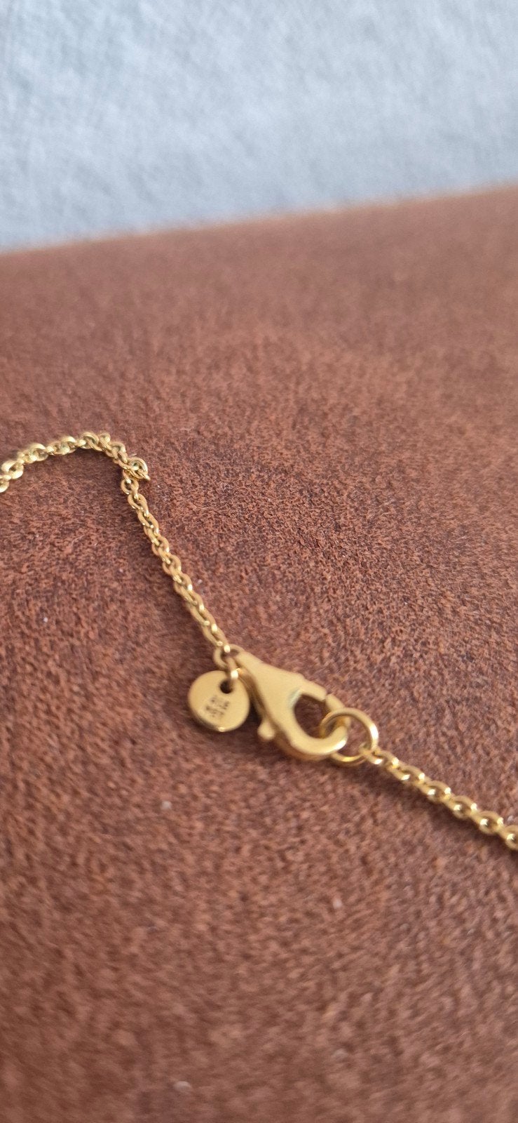 Pandora Kettinkje Goudkleurig, Sieraden, Tassen en Uiterlijk, Kettingen, Ophalen of Verzenden, Zo goed als nieuw, Goud, Overige materialen