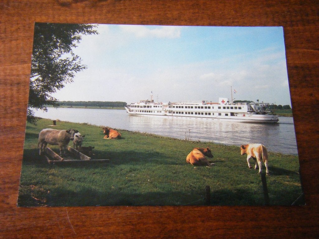 Y41 - Rode Kruis - Vakantieschip J. Henry Dunant - Mooi/Oud, Ophalen of Verzenden, 1960 tot 1980, Gelderland