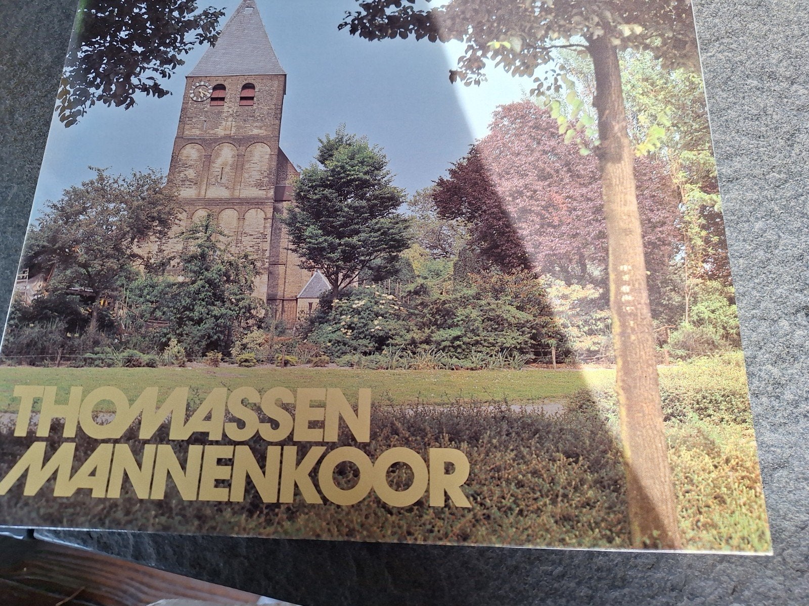 Lp thomassen mannenkoor, Boeken, Ophalen of Verzenden, Zo goed als nieuw