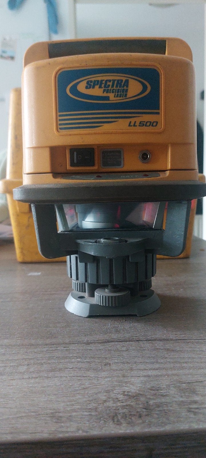 Bouwlaser Spectra Precision LL500 met ontvanger evt met baak, Doe-het-zelf en Verbouw, Ophalen, Gebruikt, Overige meters