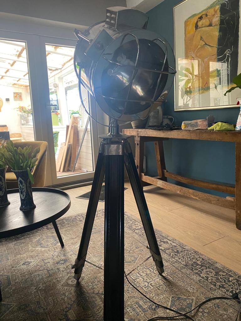 Kare design vloerlamp, Ophalen of Verzenden, 150 tot 200 cm