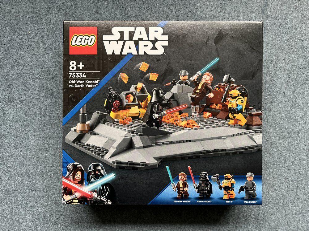 Lego 75334 Star Wars Obi-Wan Kenobi vs. Darth Vader NIEUW, Compleet, Star Wars, Lego, Nieuw