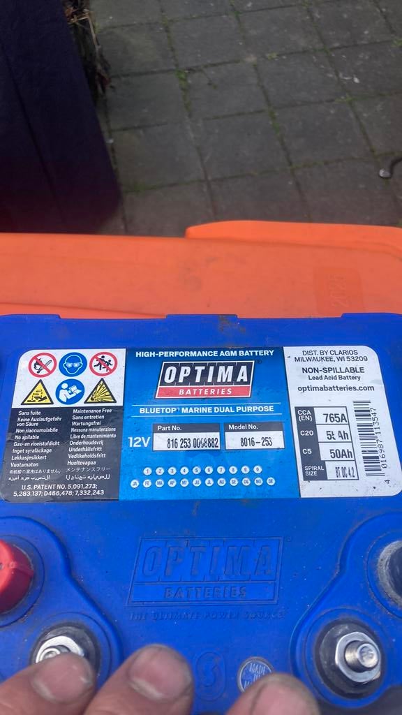 Optima bleutop te koop, Ophalen of Verzenden, Gebruikt