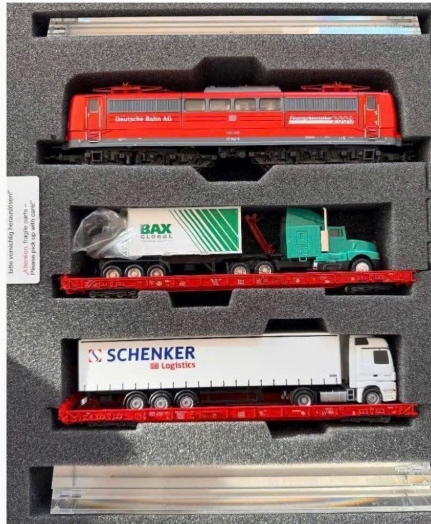 Finanzpräsentation 2006 BR151 DB zeldzaam Die Bahn 198/500, Hobby en Vrije tijd, Modeltreinen | H0, Ophalen, Wisselstroom, Treinset
