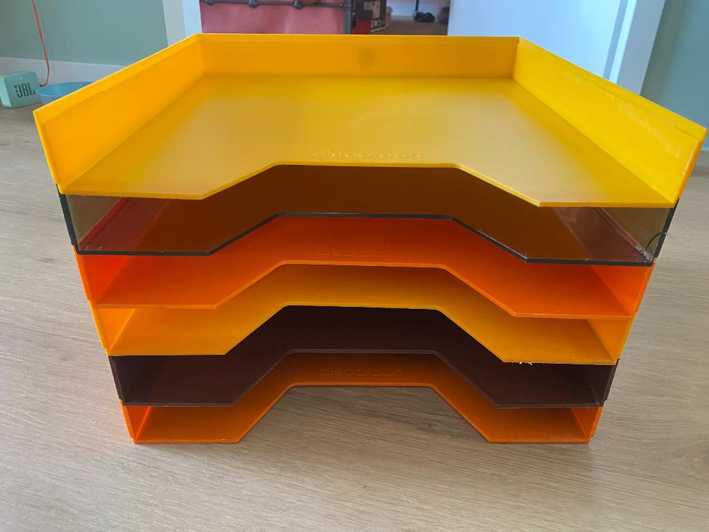 6 vintage Space Age vinyl platenhouders, Ophalen, Overige typen
