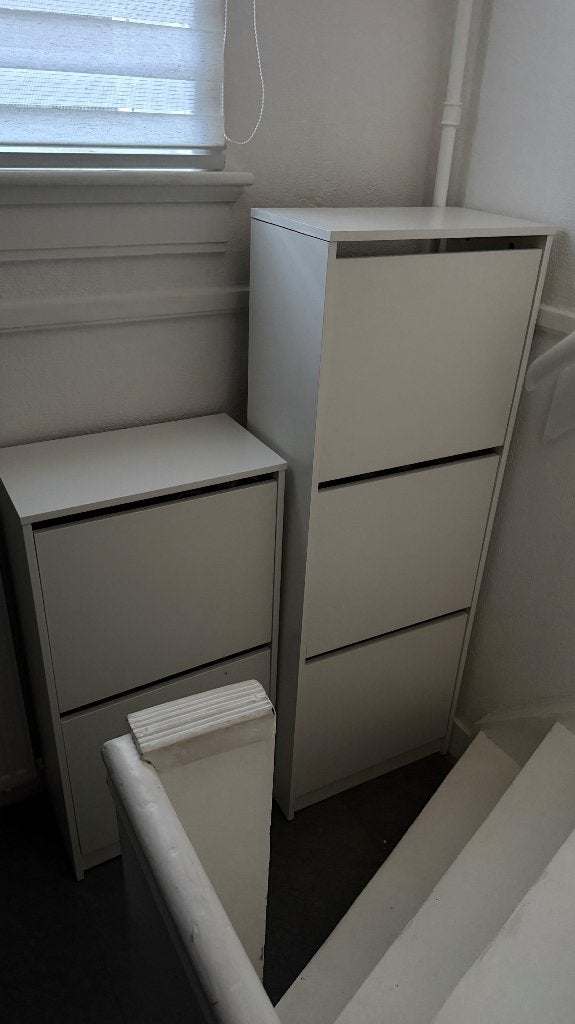 Ikea Bissa schoenenkast 2 keer, Ophalen, Gebruikt