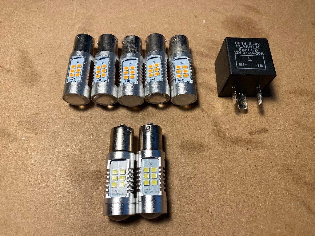 LED knipperlichten + LED relais + LED achteruitrijlichten, Ophalen of Verzenden
