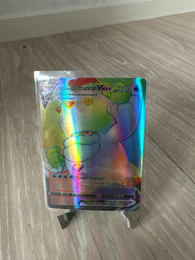 Galarian darmanitan 320hp rainbow, Ophalen of Verzenden, Zo goed als nieuw